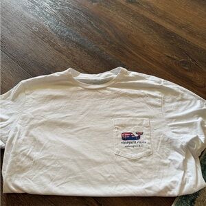Vineyard Vines White Short Sleeve Tee